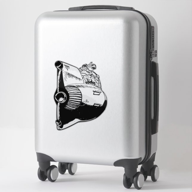 Adesivo Foguete (Mala)