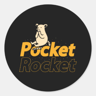 Adesivo Foguete Pocket - Design do mouse