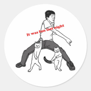 ADESIVO FOI DIVERTIDO ONTEM À NOITE