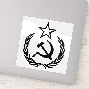 Adesivo Foice e Martelo, URSS, CCCP, Comunismo