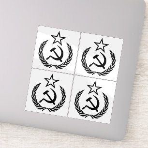 Adesivo Foice e Martelo, URSS, CCCP, Comunismo