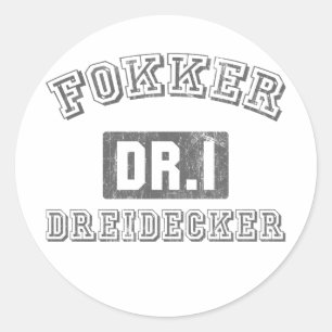 Adesivo Fokker DR.1 Dreidecker