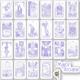 Adesivo Folha adesiva principal da Arcana em Pastel Gótico