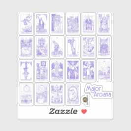 Adesivo Folha adesiva principal da Arcana em Pastel Gótico