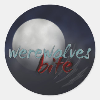 Adesivo Folha adesiva "Werewolves Bite"
