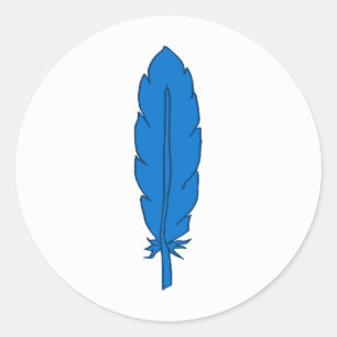 Adesivo Folha Azul de Clã SCA