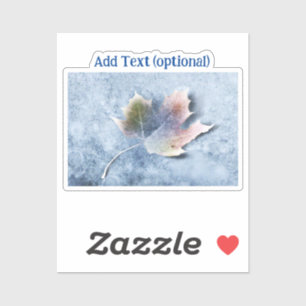 Adesivo Folha congelada