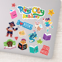 Folha de Autocolantes da cidade do rio