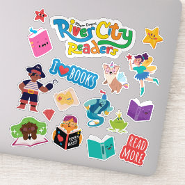 Adesivo Folha de Autocolantes da cidade do rio