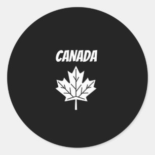 Adesivo Folha de bandeira do Canadá