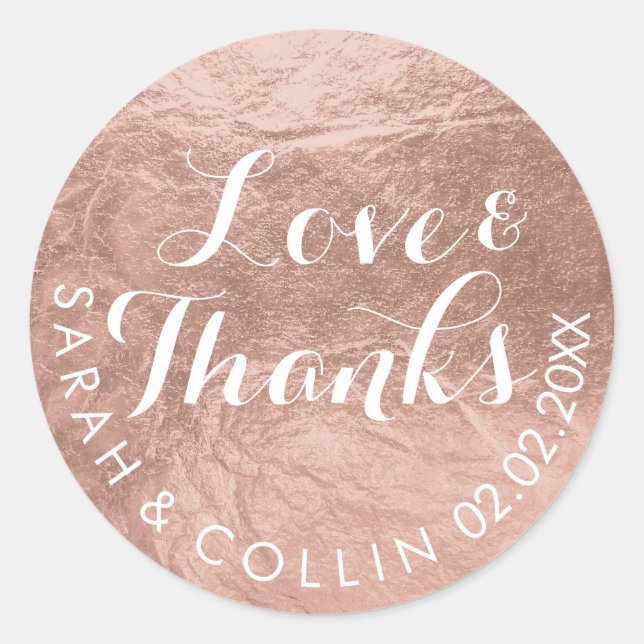 Adesivo Folha de folhas falsas PixDezines/Rosa Dourado/obr (Frente)