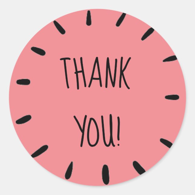 Adesivo Folha de Rosas claro "Obrigado" (Frente)