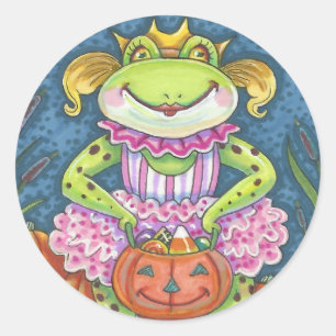 ADESIVO FOLHA DE SAPOS DE HALLOWEEN HALLOWEER