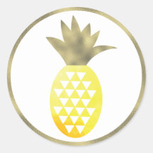 Folha Simulada De Pintel De Abacaxi