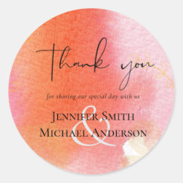 Adesivo FolhaG Orçamento Casamento Vermelho Laranja Folhas