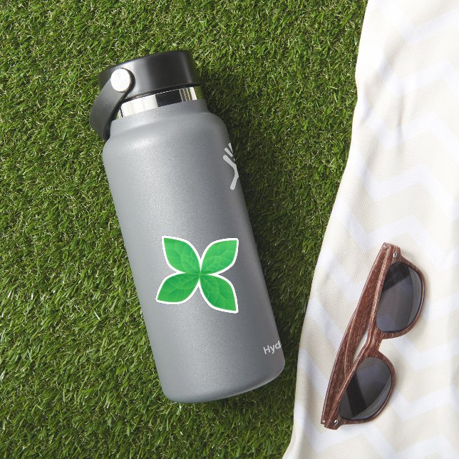 Adesivo Folhas de Hortelã (HydroFlask Insitu)