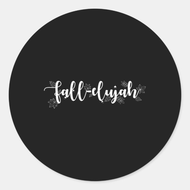 Adesivo Folhas de outono de Tee Fall Love das mulheres (Frente)