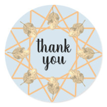 Folhas Modernas Agradecimento Aquarela Botânica 