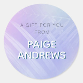 Adesivo Folhas tropicais holográficas