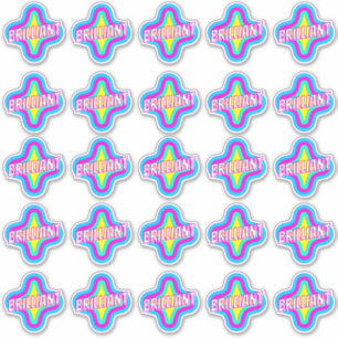 Adesivo Folhetos de comentário de um professor simpático e