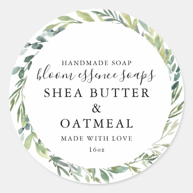 Adesivo Foliage Soap Sticker (Frente)