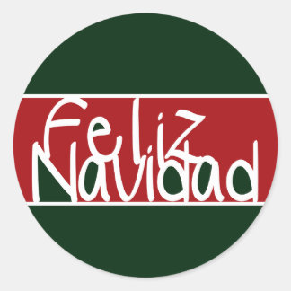 Adesivo Foliz Navidad Stickers ou Envelope Seals