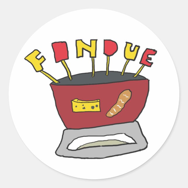 Adesivo Fondue (Frente)