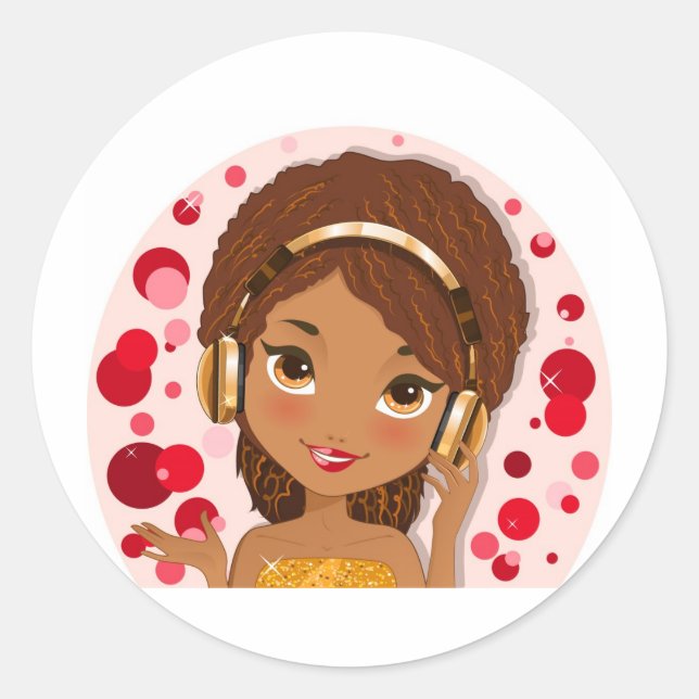 Adesivo fones de ouvido (Frente)