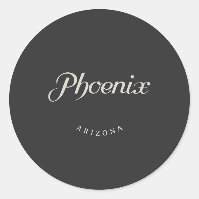 Adesivo Fonte branca da Arizona Phoenix (Frente)
