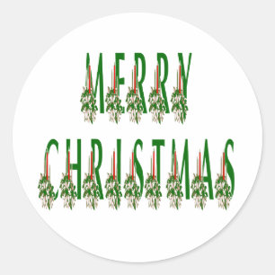 Adesivo Fonte da Vela de Natal Feliz