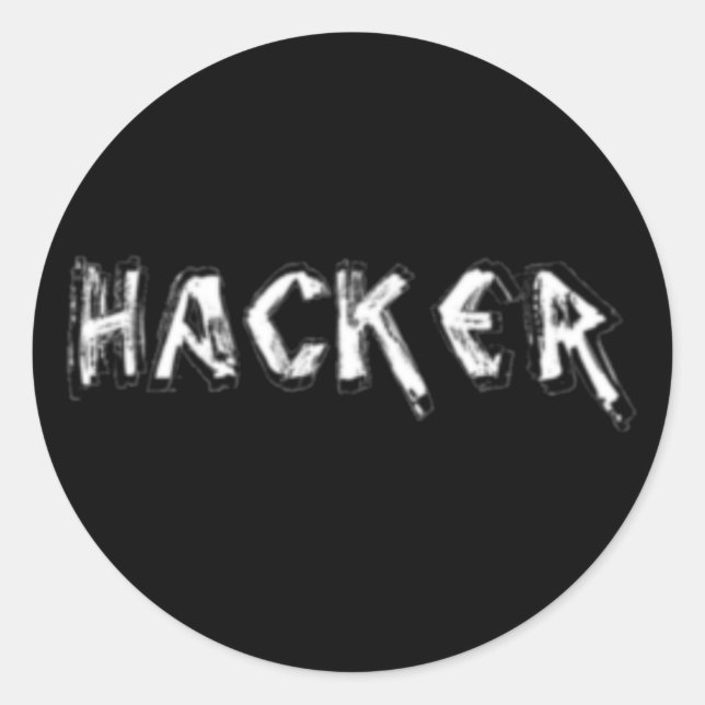 Adesivo Fonte Rígida de Deluxe Hacker (Frente)
