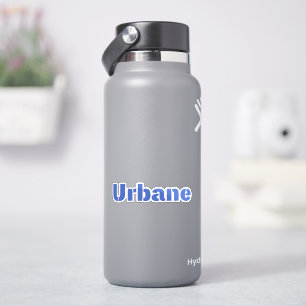 Adesivo Fonte Urbana e Descontraída para um Homem Encantad