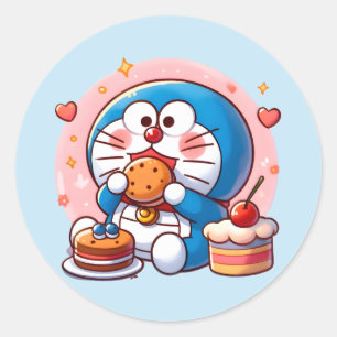 Adesivo Foodie Doraemon