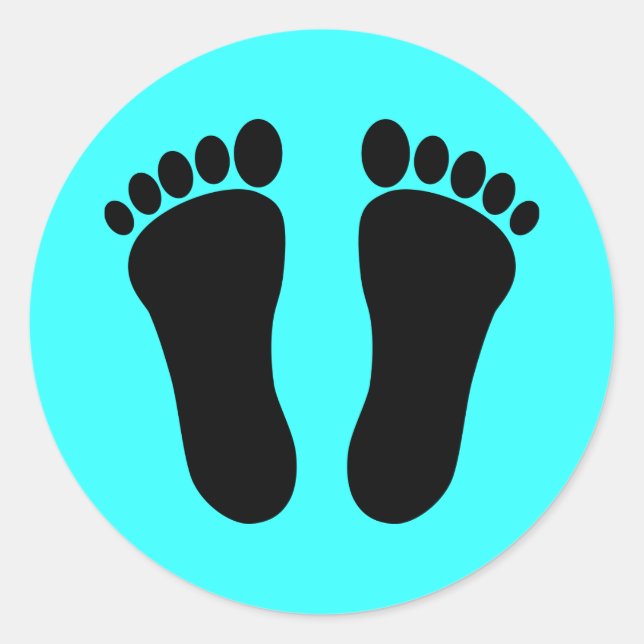 Adesivo Foot_001_Impressão_Two_Vector_Clipart Rua redonda  (Frente)