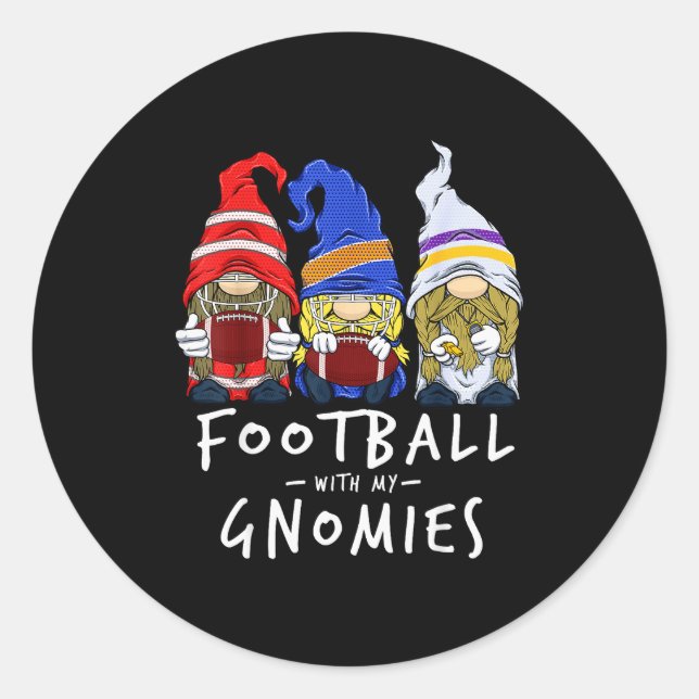 Adesivo Football Gnomes Football With My Gnomies For Boys  (Frente)