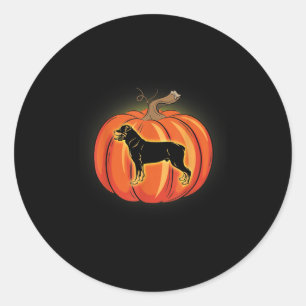 Adesivo foqueiro de abóbora de abóbora de halloween