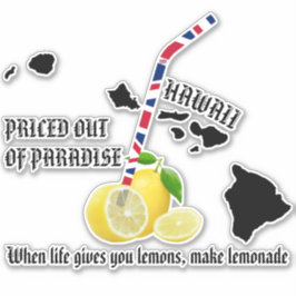 ADESIVO FORA DE PARADISE LEMONADE HI, PATRIMÔNIO