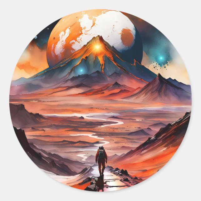 Adesivo Fora deste mundo - O caminho à frente (Frente)