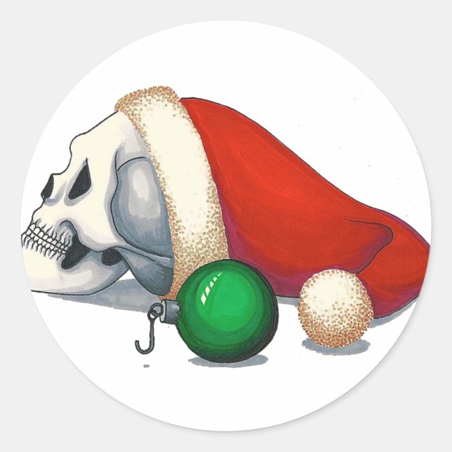 Adesivo Fora dos Cartões de natal do gancho (Frente)