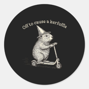 Adesivo Fora Para Causar Uma Confusão Divertida Moto Marmo
