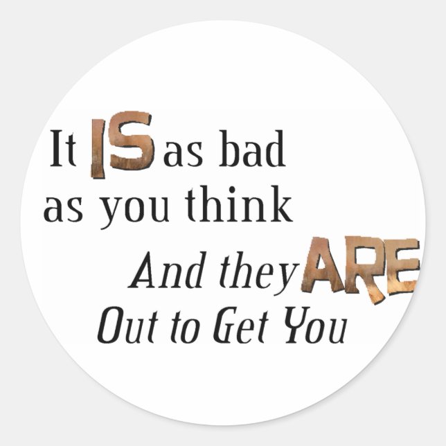 Adesivo Fora para te pegar (Frente)