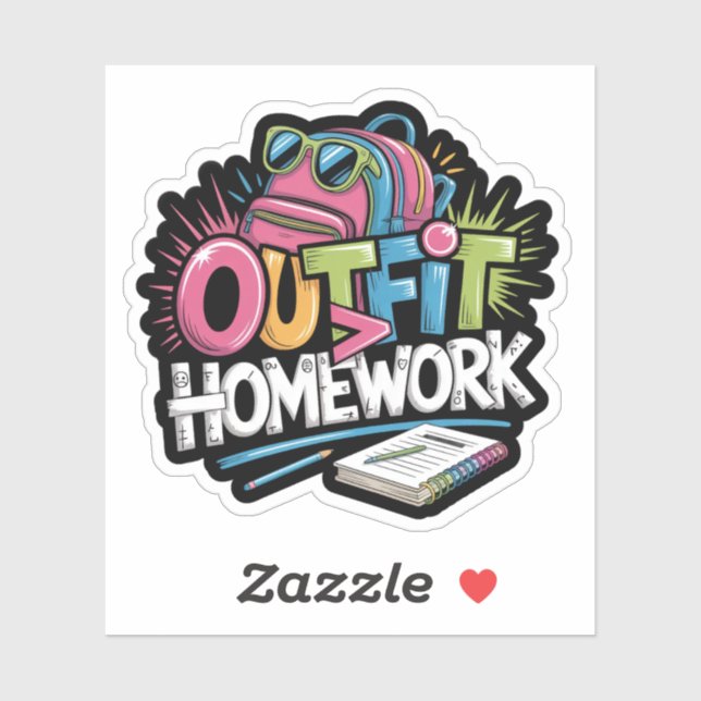 Adesivo Fora Sobre Grafite Engraçado De Casa (Folha)