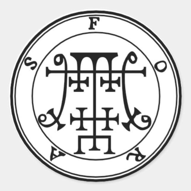 Adesivo Foras Goétia (Frente)