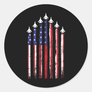 Adesivo Força Aérea Norte-Americana Veteranos 4 De Julho B