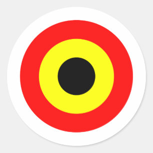 Adesivo Força aérea Roundel de Bélgica