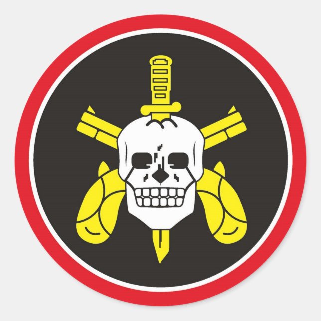 Adesivo Força Especial de Polícia Brasileira (BOPE) Tropa  (Frente)