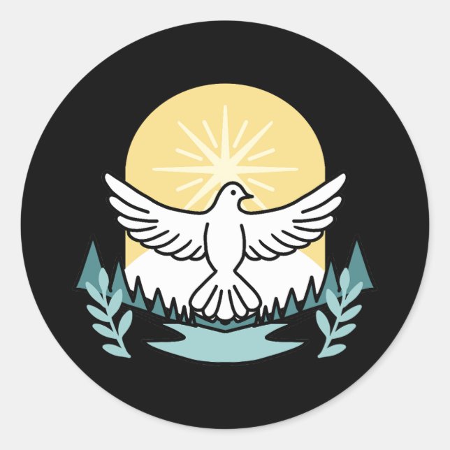 Adesivo Força Espiritual em Deus - Assustador do Cristão (Frente)