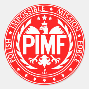 Adesivo Força impossível polonesa da missão