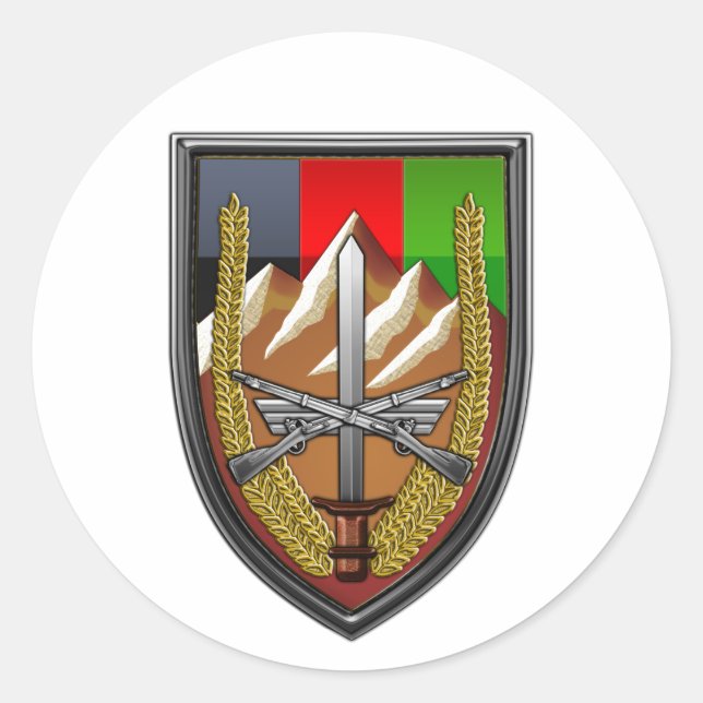 Adesivo Forças dos Estados Unidos no Afeganistão (Frente)