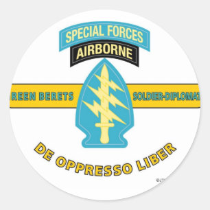 ADESIVO FORÇAS ESPECIAIS AÉREA "DE OPPRESSO LIBER"